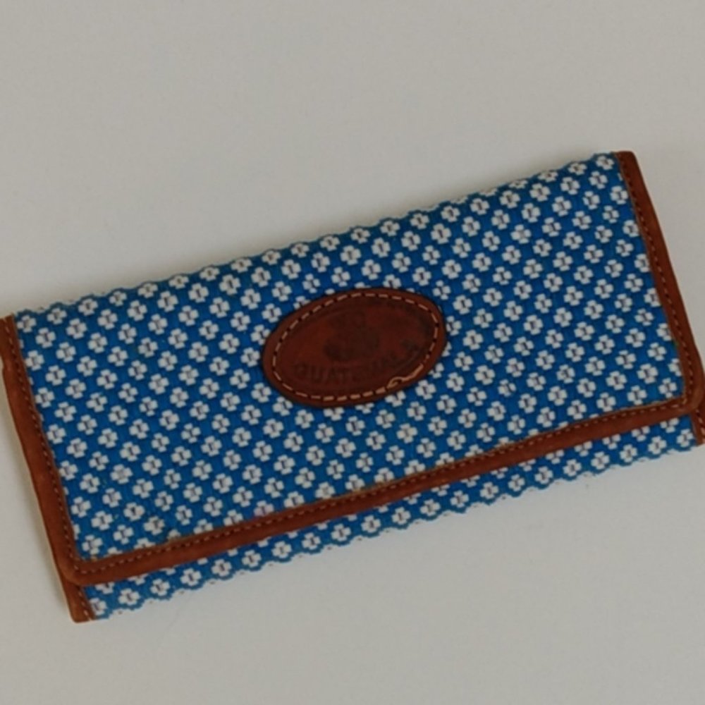 Guatemala leather wallet